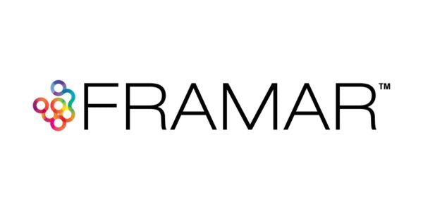 Logo for FRAMAR in black print on a white background