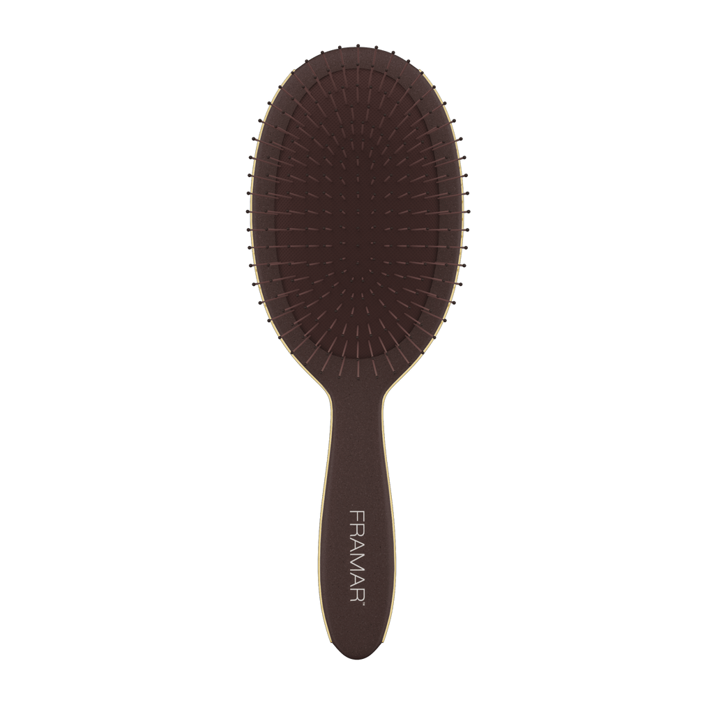 Mahogany - Detangle Brush - Framar - Lunica Beauty Distributor for Arizona, Nevada, Utah