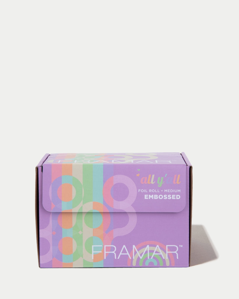 All Y'all - Pastel Embossed Roll - Framar - Lunica Beauty Distributor for Arizona, Nevada, Utah
