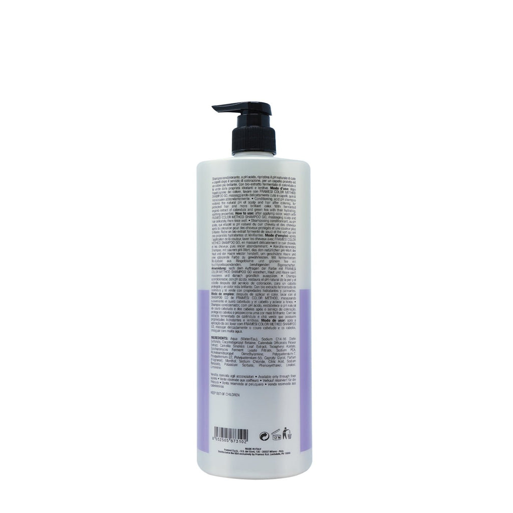 Color Method Shampoo GO With Pump - framesi - Lunica Beauty Distributor for Arizona, Nevada, Utah