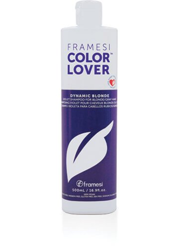 FRAMESI COLOR LOVER Dynamic Blonde Violet Shampoo - framesi - Lunica Beauty Distributor for Arizona, Nevada, Utah