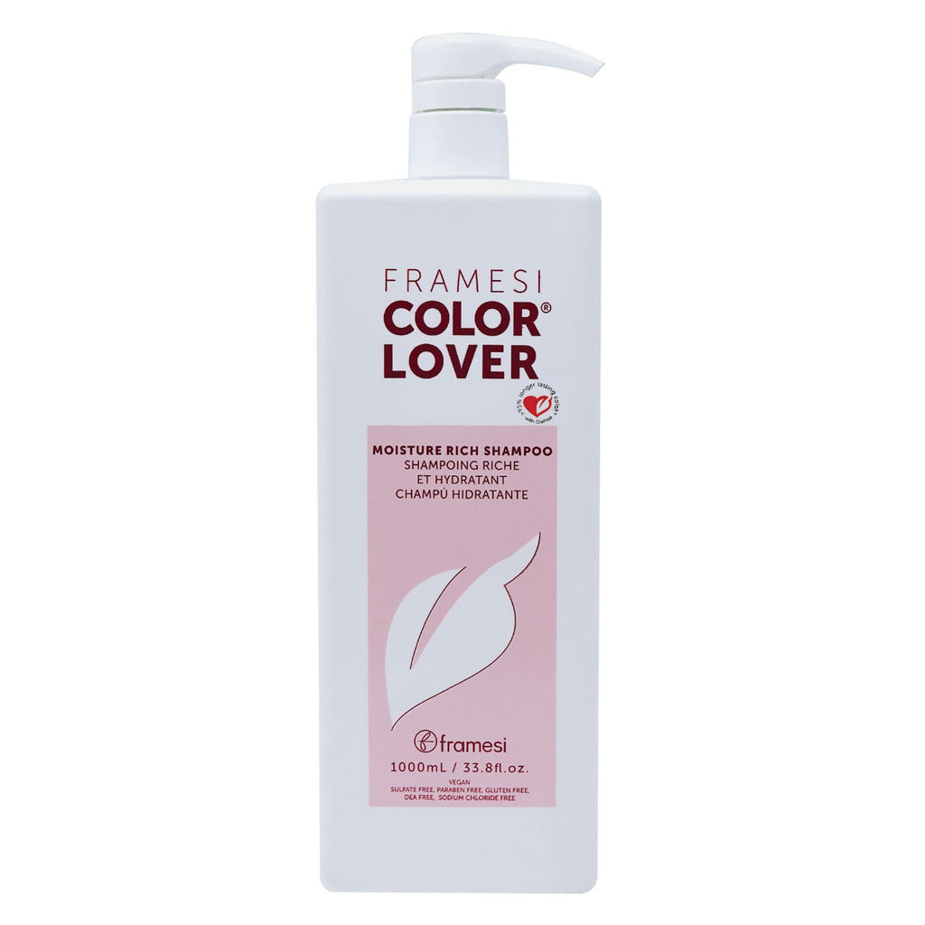 FRAMESI COLOR LOVER Moisture Rich Shampoo - framesi - Lunica Beauty Distributor for Arizona, Nevada, Utah