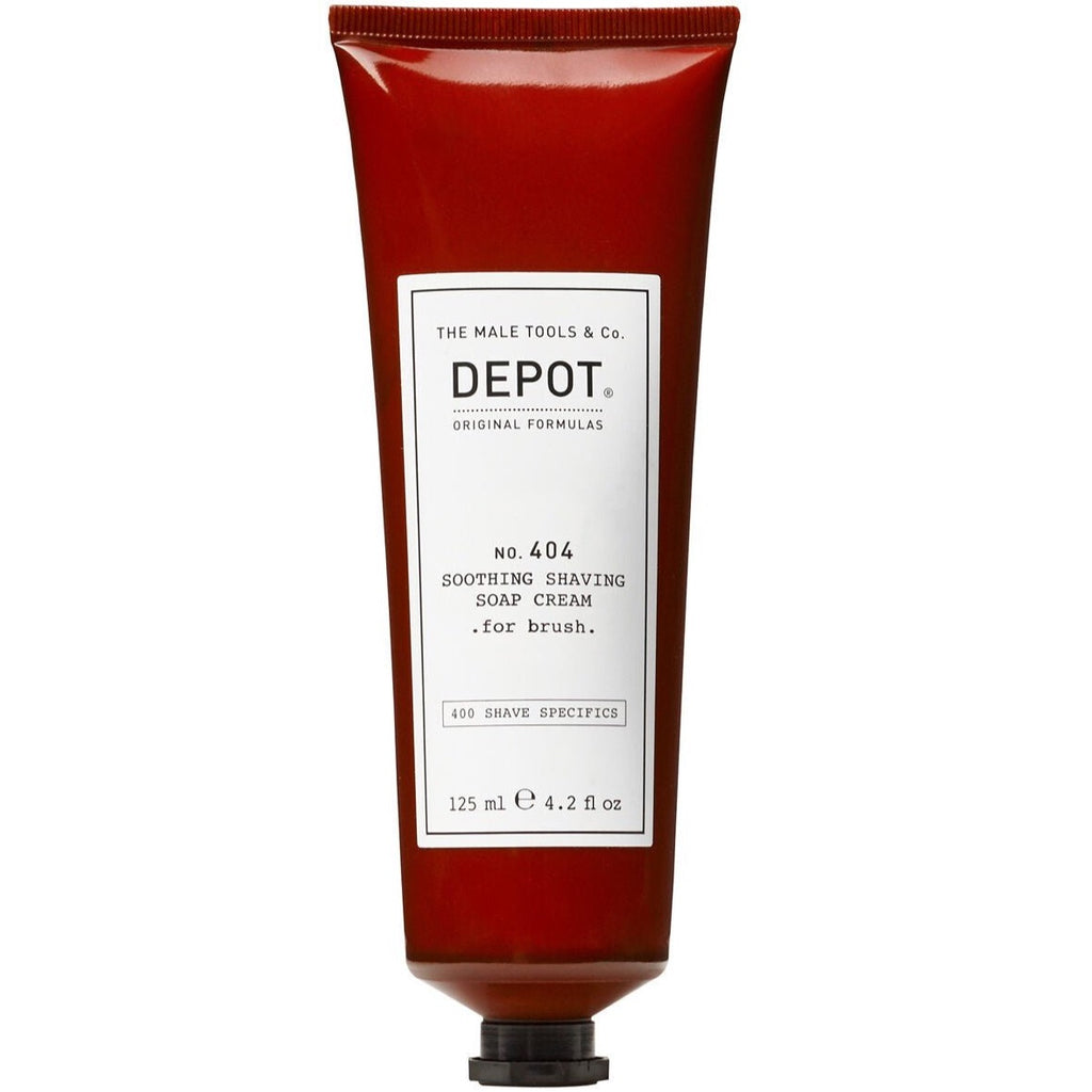NO. 404 SOOTHING SHAVING SOAP CREAM - DEPOT - Lunica Beauty Distributor for Arizona, Nevada, Utah