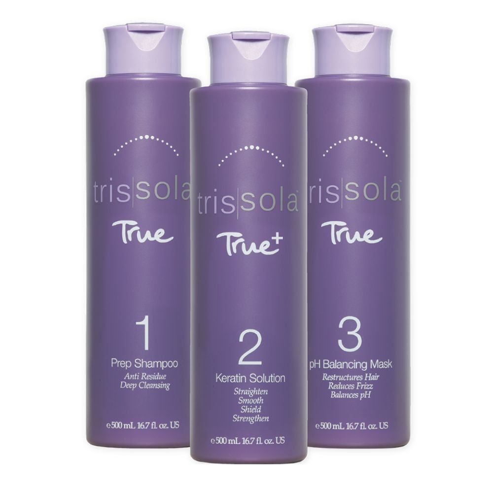 True/True Plus Keratin Treatment Kits 16.7 oz - Trissola - Lunica Beauty Distributor for Arizona, Nevada, Utah